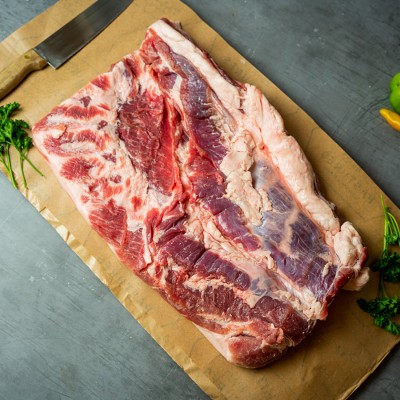 Свинина ребрышки мясные 900 г - купить в Биме